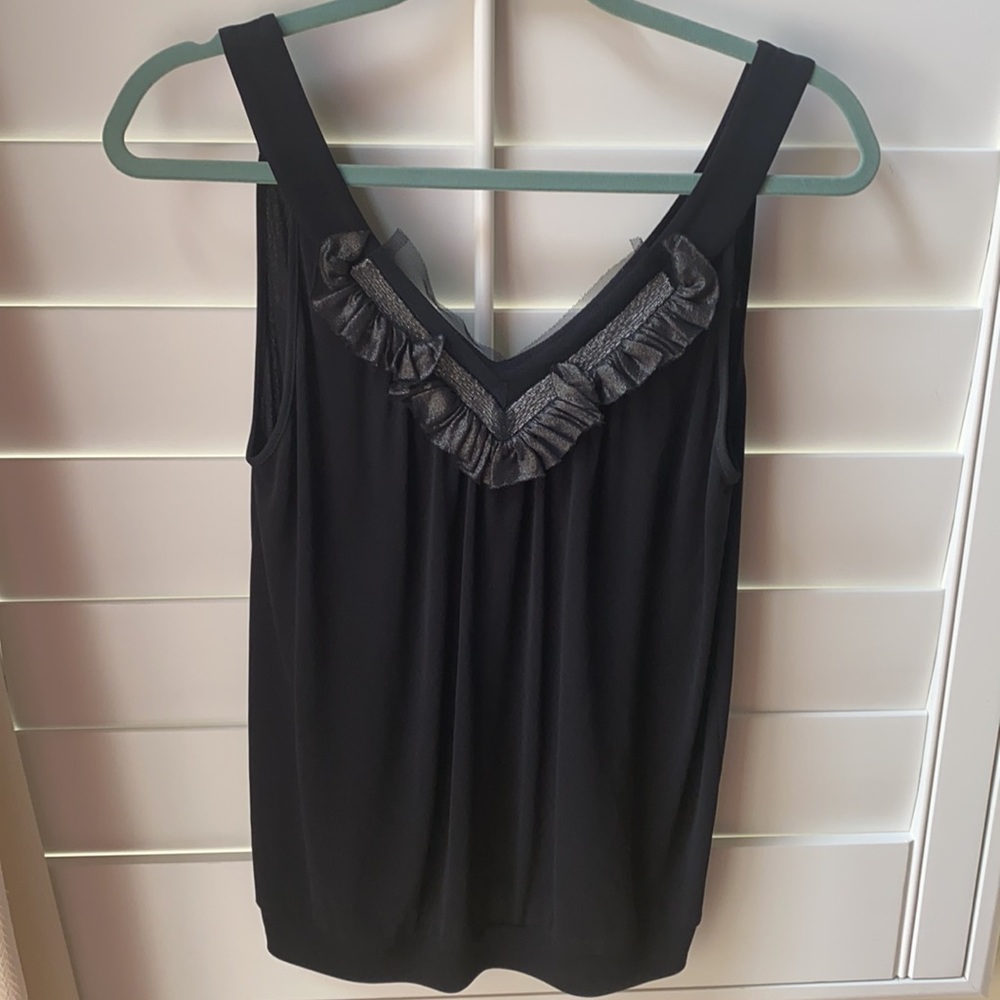 LIDA BADAY BLACK SEXY TOP
